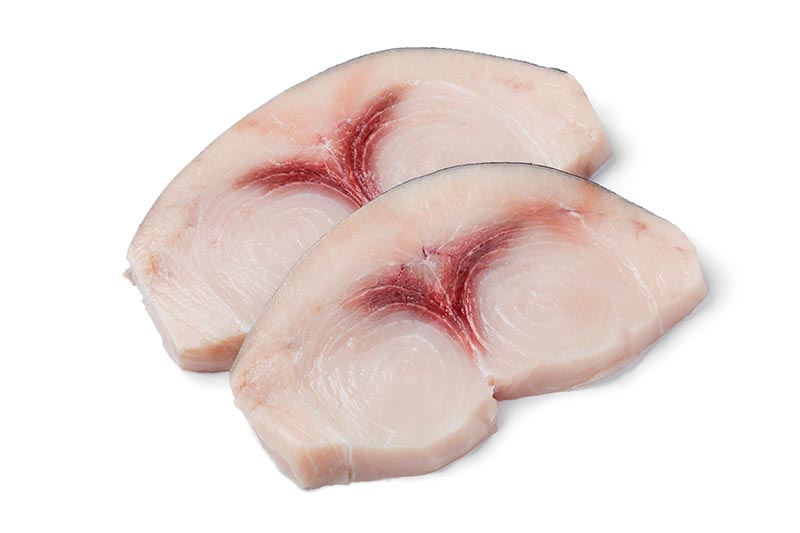 two raw fresh swordfish