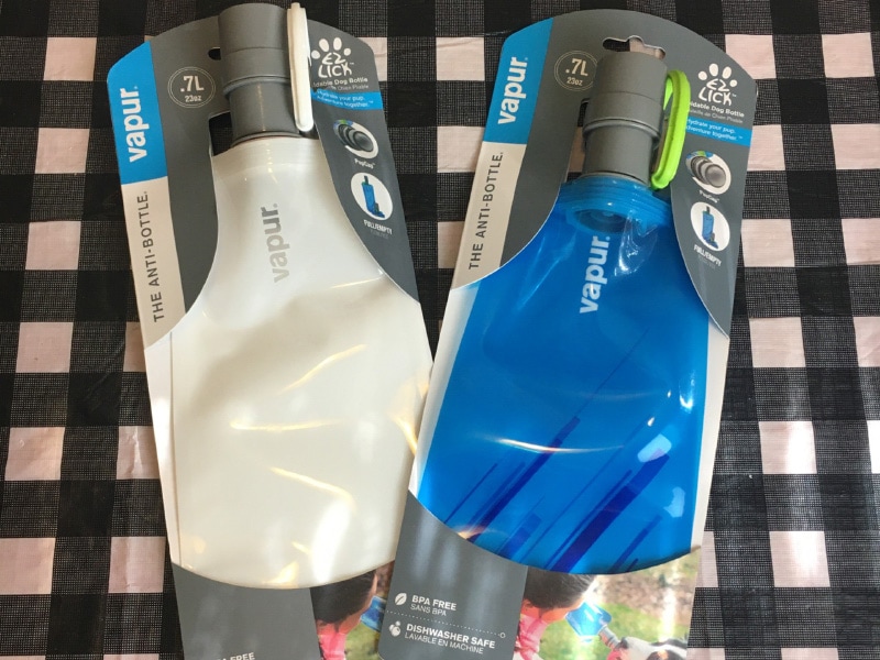 vapur ez lick dog water bottles