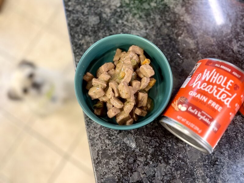 wholehearted grain free wet