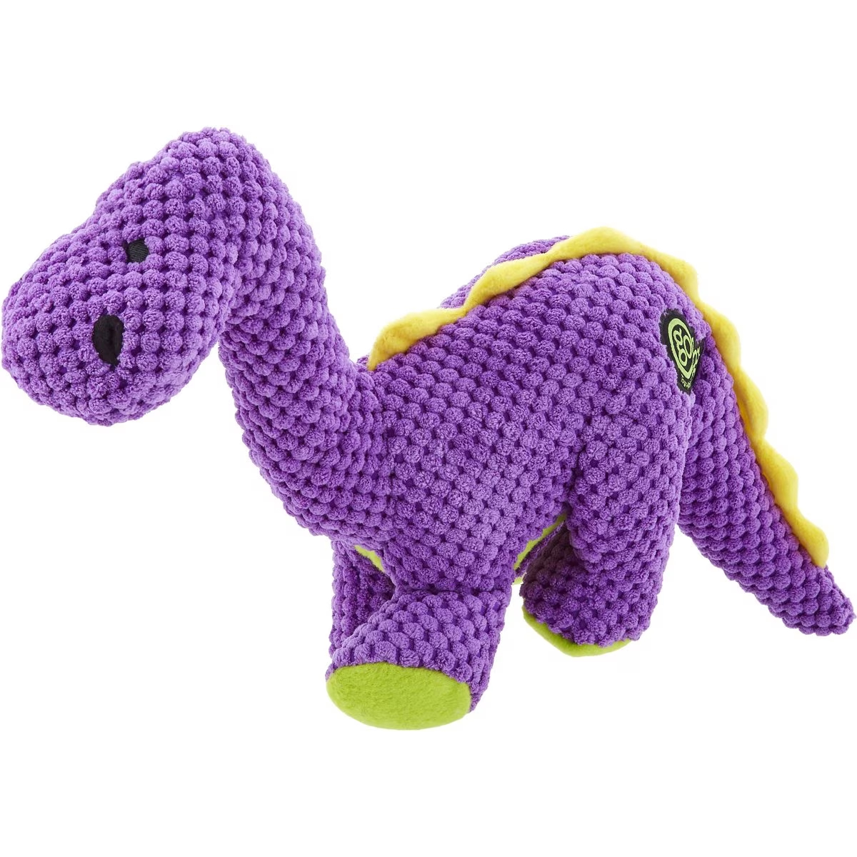 GoDog Dinos Chew Guard Bruto Squeaky Plush Dog Toy