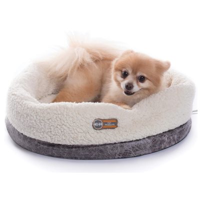 K&H Pet Products Thermo-Snuggle Cup Bomber Heated Dog Bed