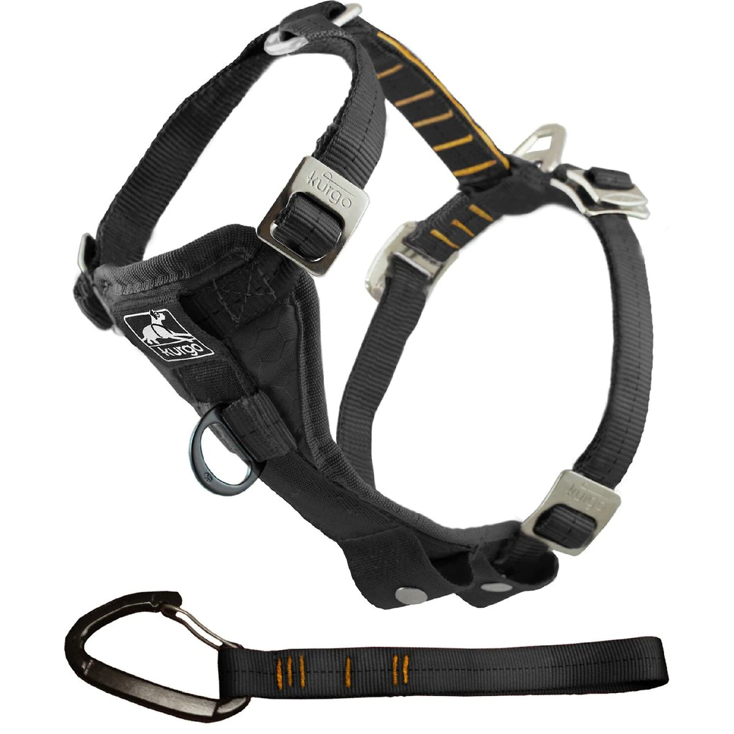 Kurgo Tru-Fit Enhanced Strength Crash Tested Smart Car Dog Harness