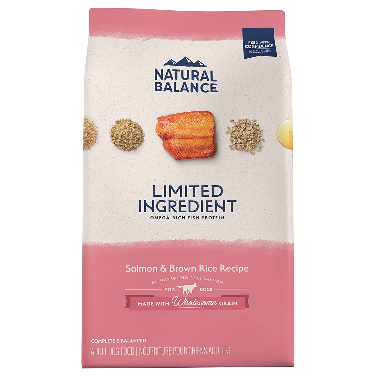 Natural Balance Limited Ingredient Salmon & Brown Rice Recipe Dry Dog Food