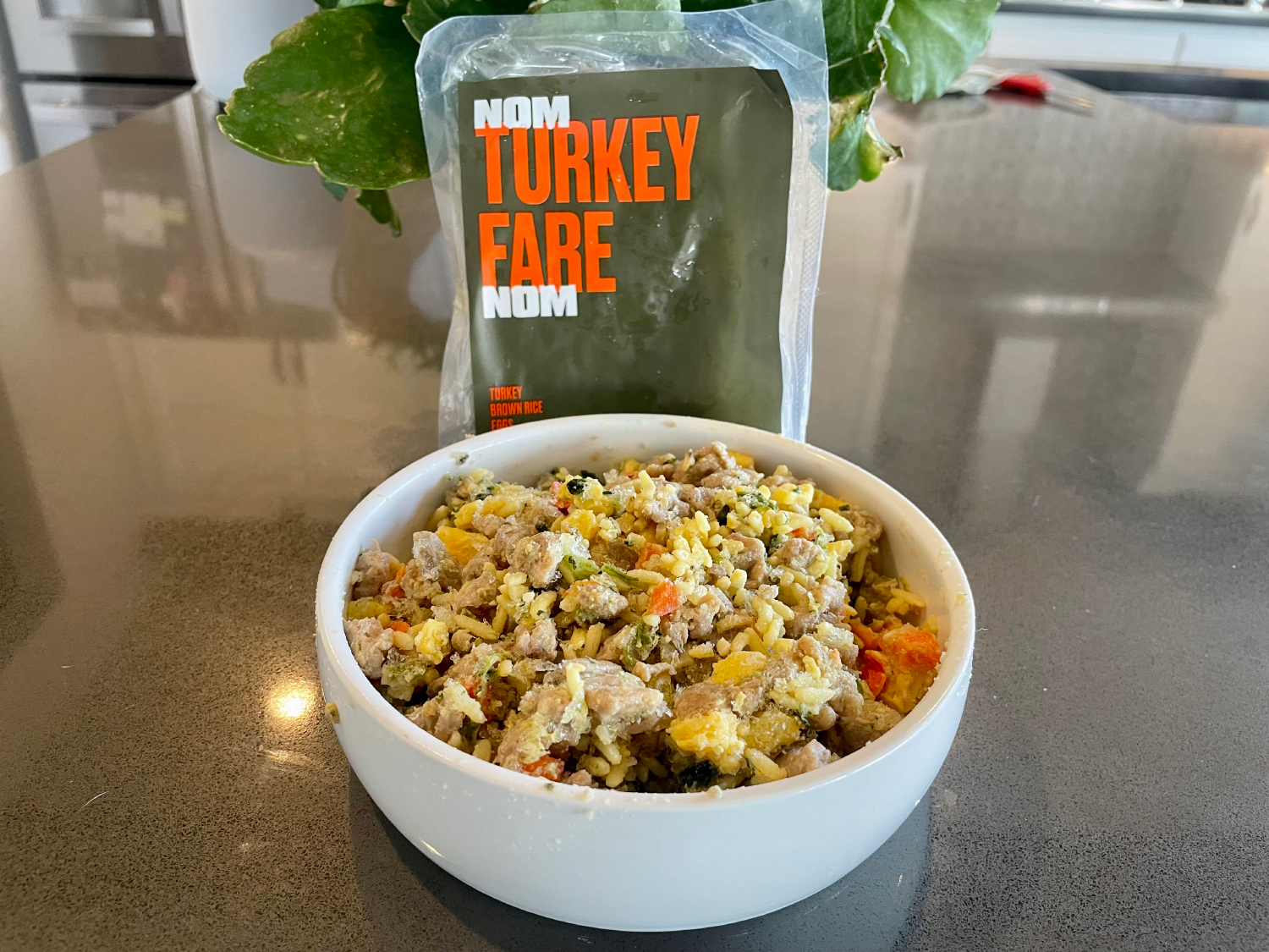 Nom Nom Subscription Dog Food - turkey fare