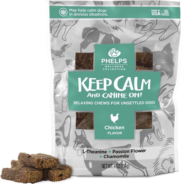 Phelps Wellness Collection Keep Calm & Canine On! Dog Treats