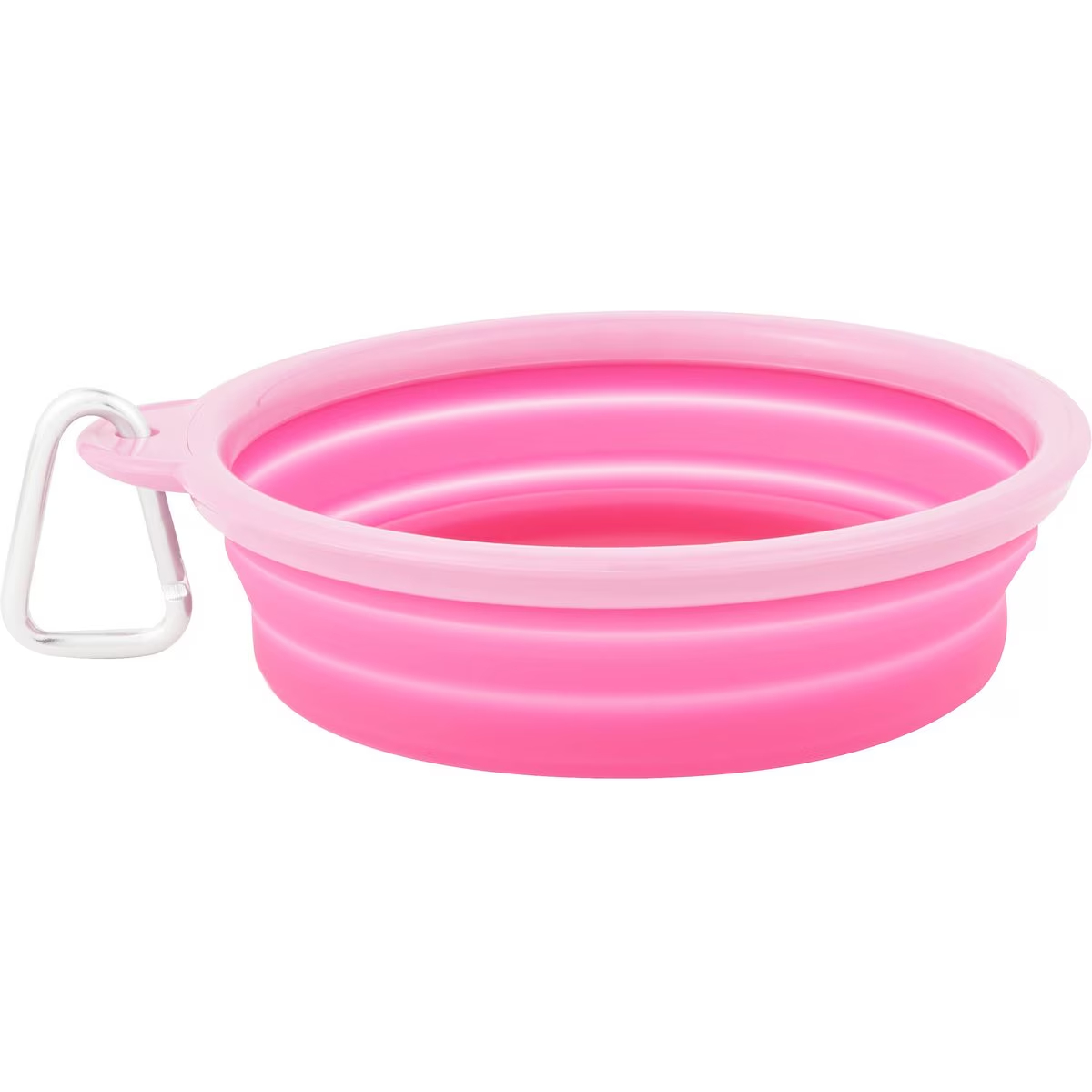 Prima Pets Collapsible Silicone Travel Dog & Cat Bowl With Carabiner