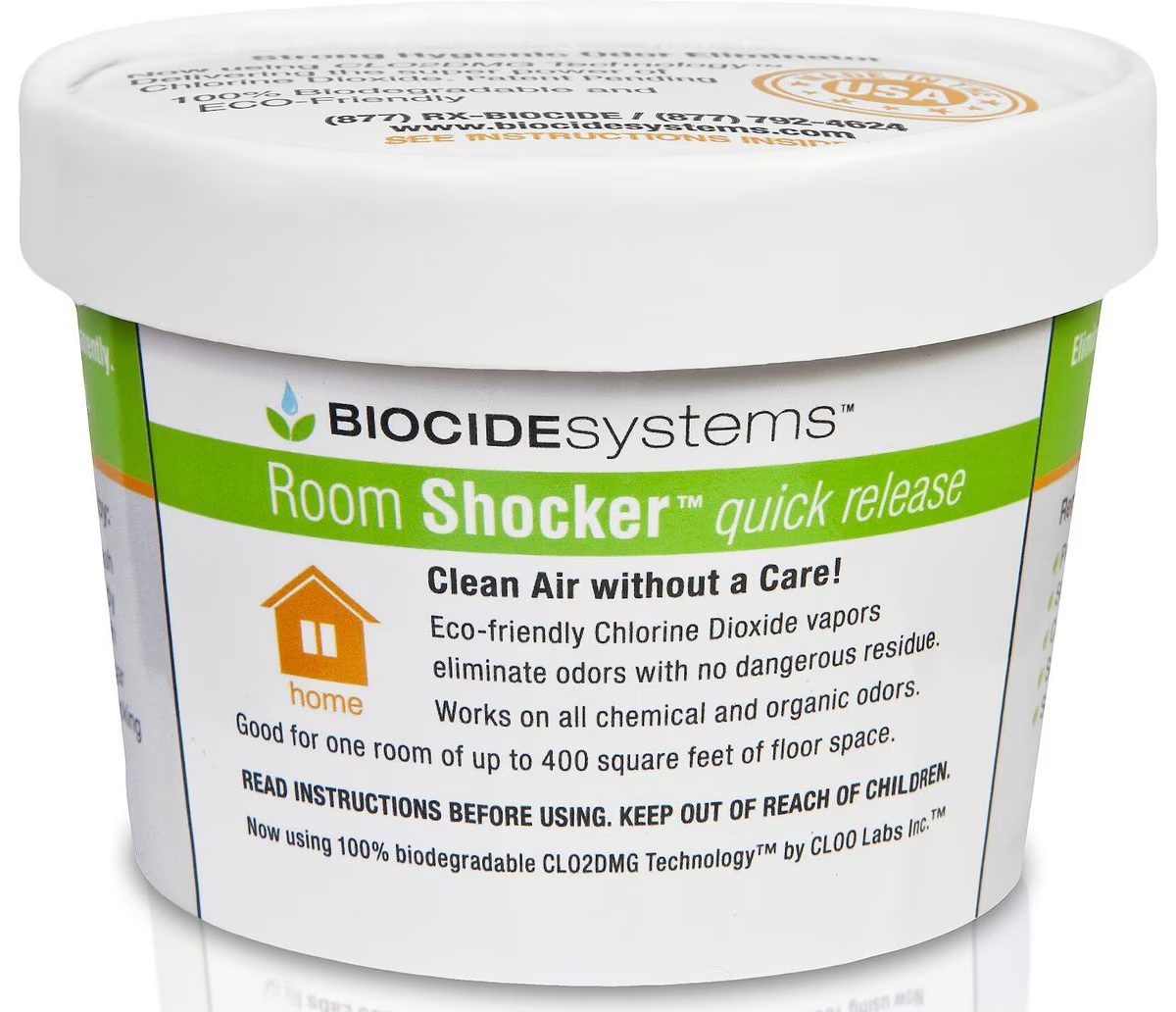 Room Shocker Quick Release Odor Eliminating Vapor