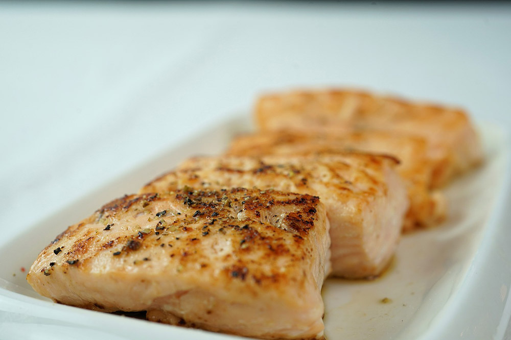 salmon fish fillet