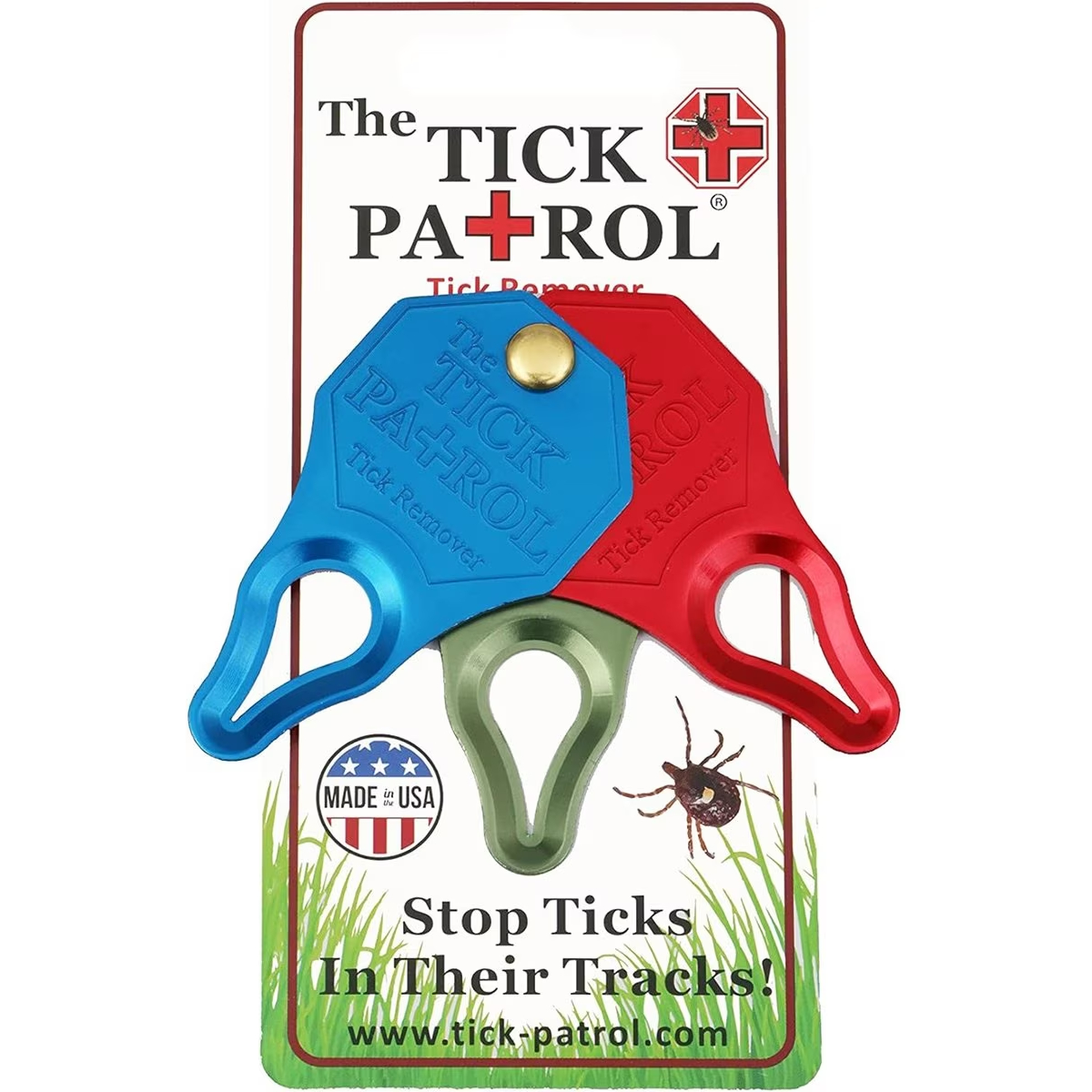 The Tick Patrol Aluminum Tick Remover Tool