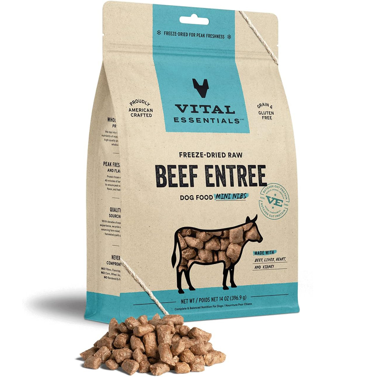 Vital Essentials Freeze Dried Raw Dog Food