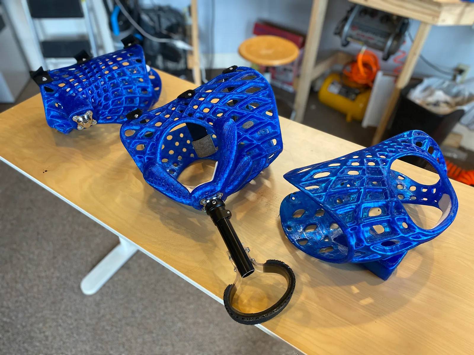 3d models of dog leg prosthetics