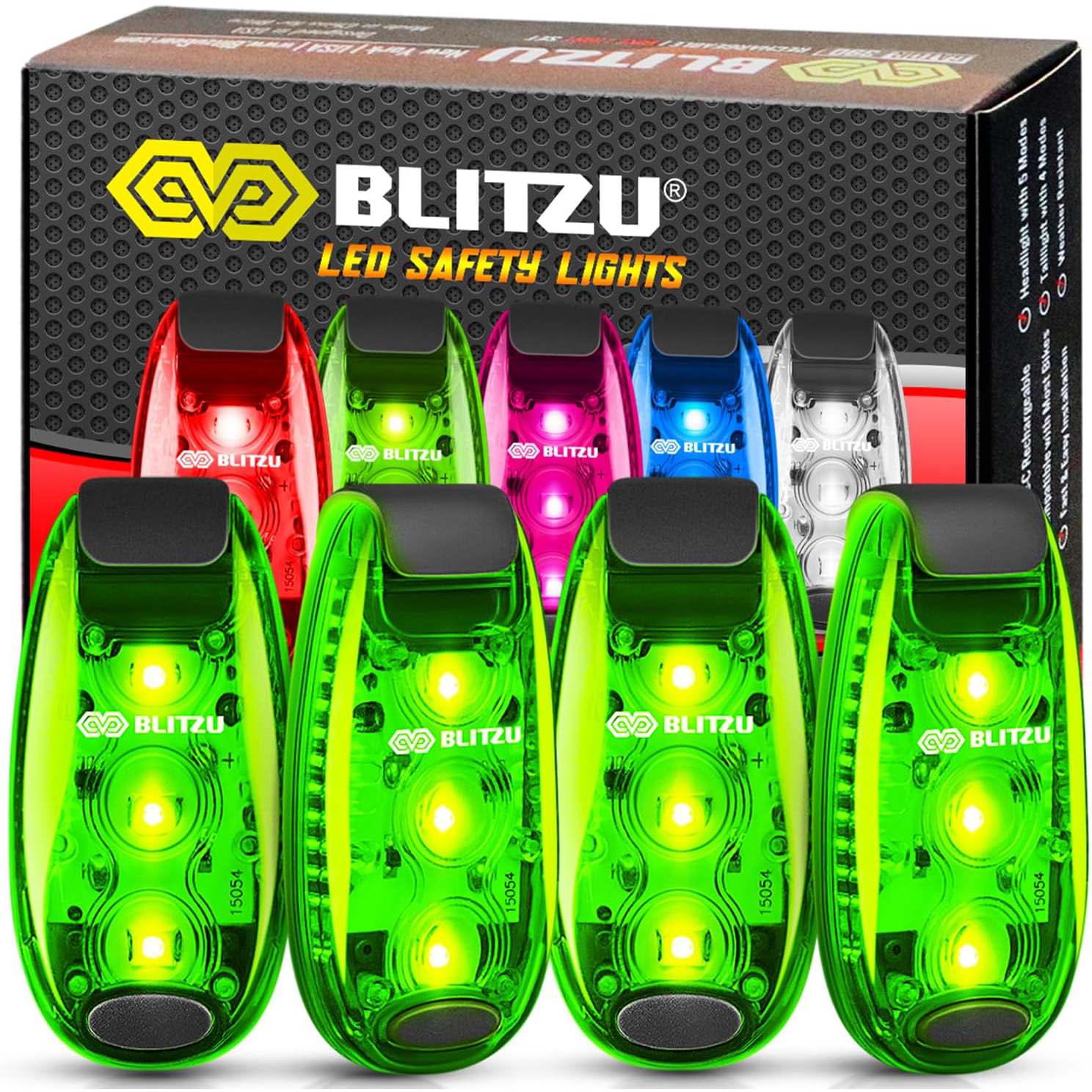 BLITZU Cyborg Safety Light new