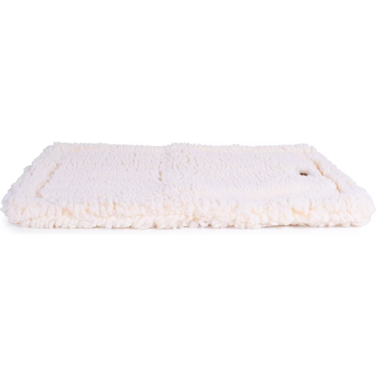 Carolina Pet Sherpa Comfort Cushion Pillow Dog Bed, Natural, Medium