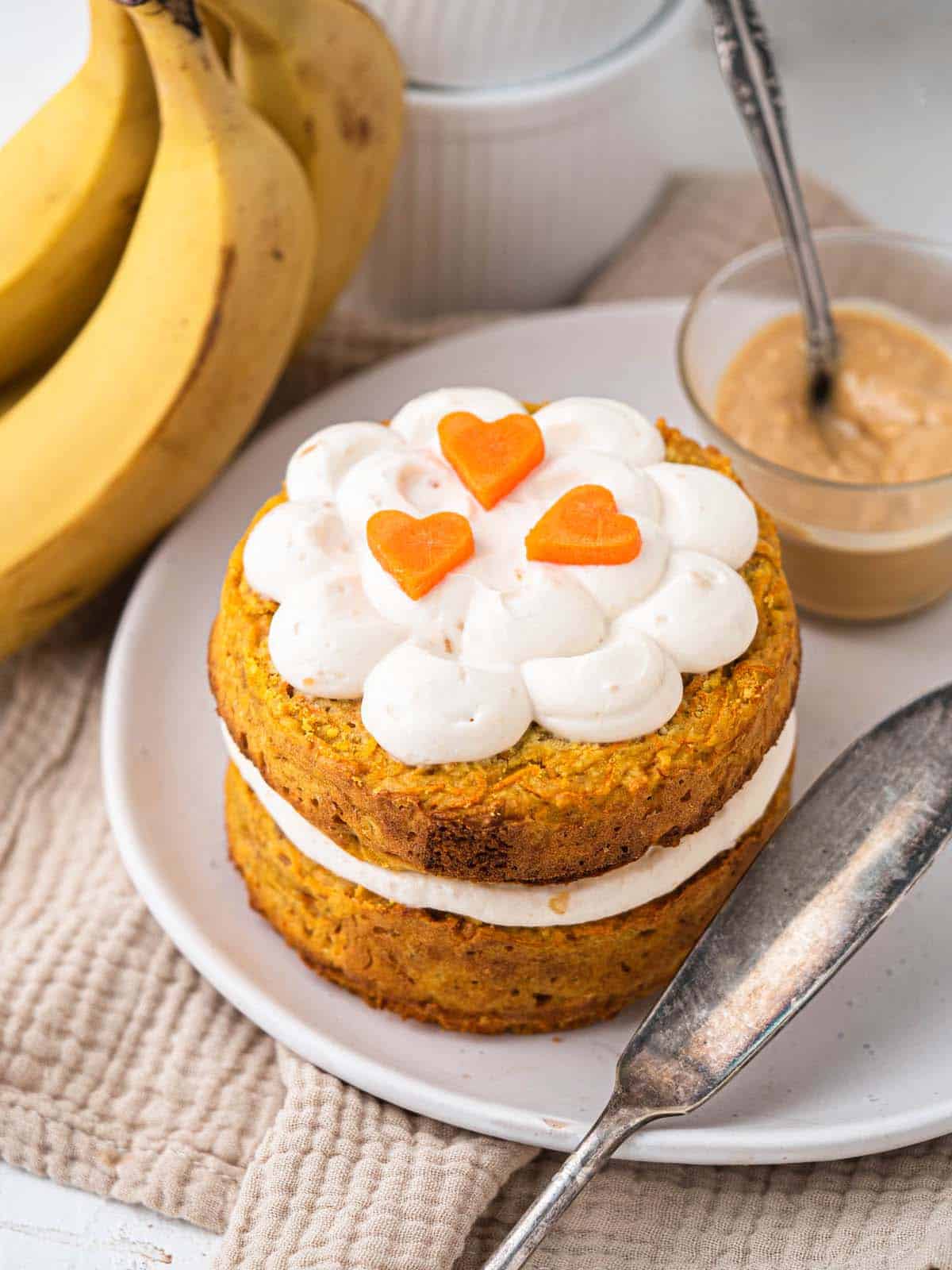 Dog-Safe Carrot Cake