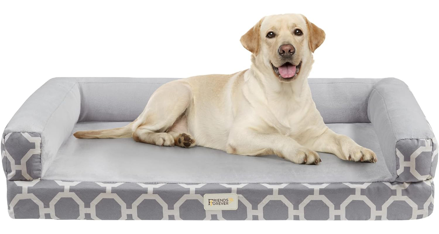 Friends Forever Harper Memory Foam Orthopedic Dog Bed