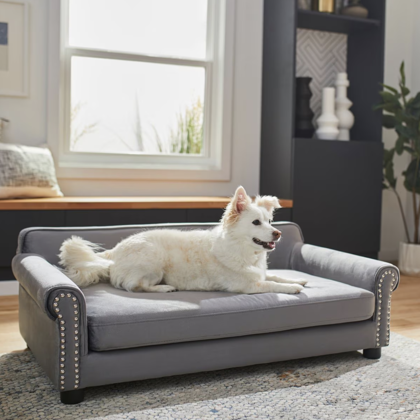 Frisco Sofa Pet Bed with Removable Cover