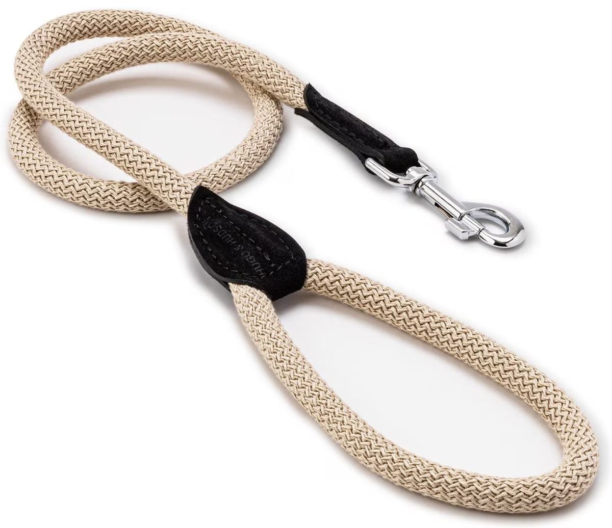 HUGO & HUDSON Suede Leather Dog Leash