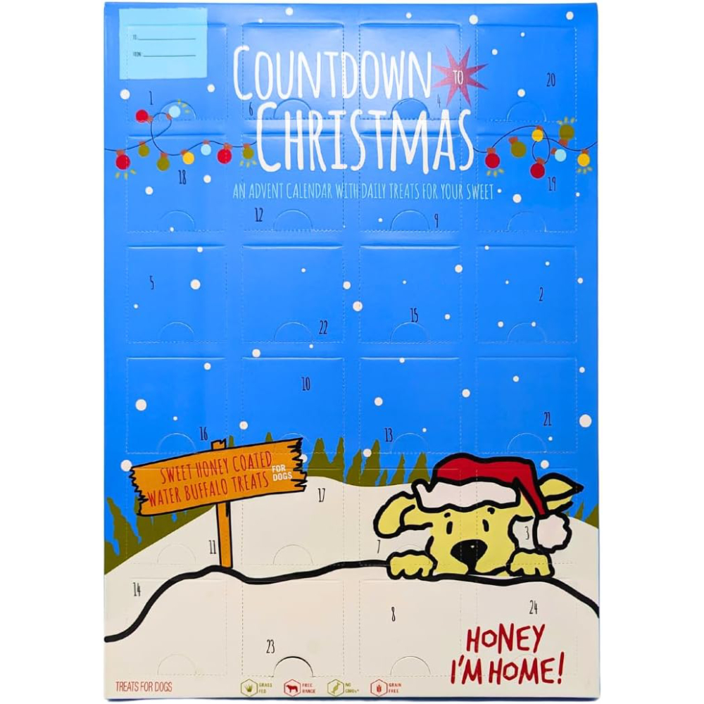 Honey I'm Home, Countdown to Christmas Holiday Extra Large Advent Calendar 