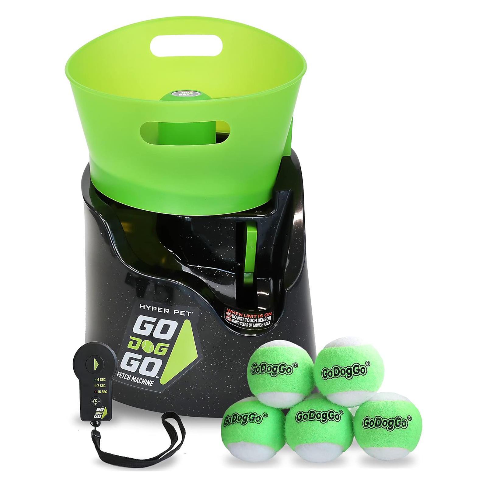 Hyper Pet GoDogGo Fetch Machine G5 Rechargeable Ball Launcher Interactive Dog Toy