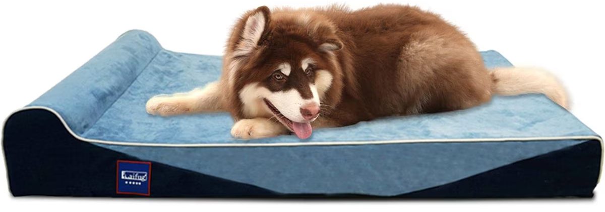 LaiFug Single Pillow Dog Bed