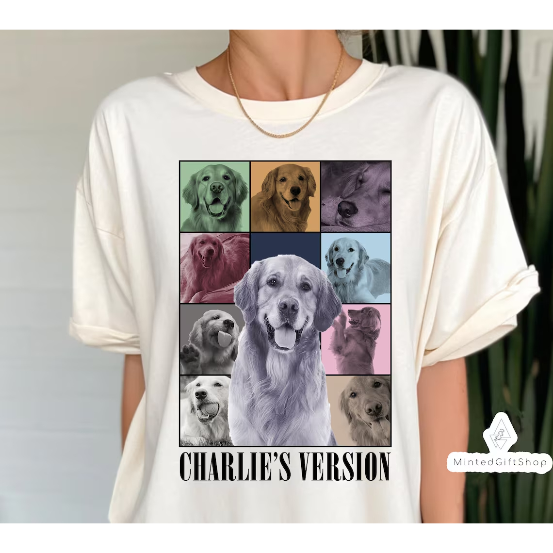 MintedGiftShop Custom Dog Tour Shirt new