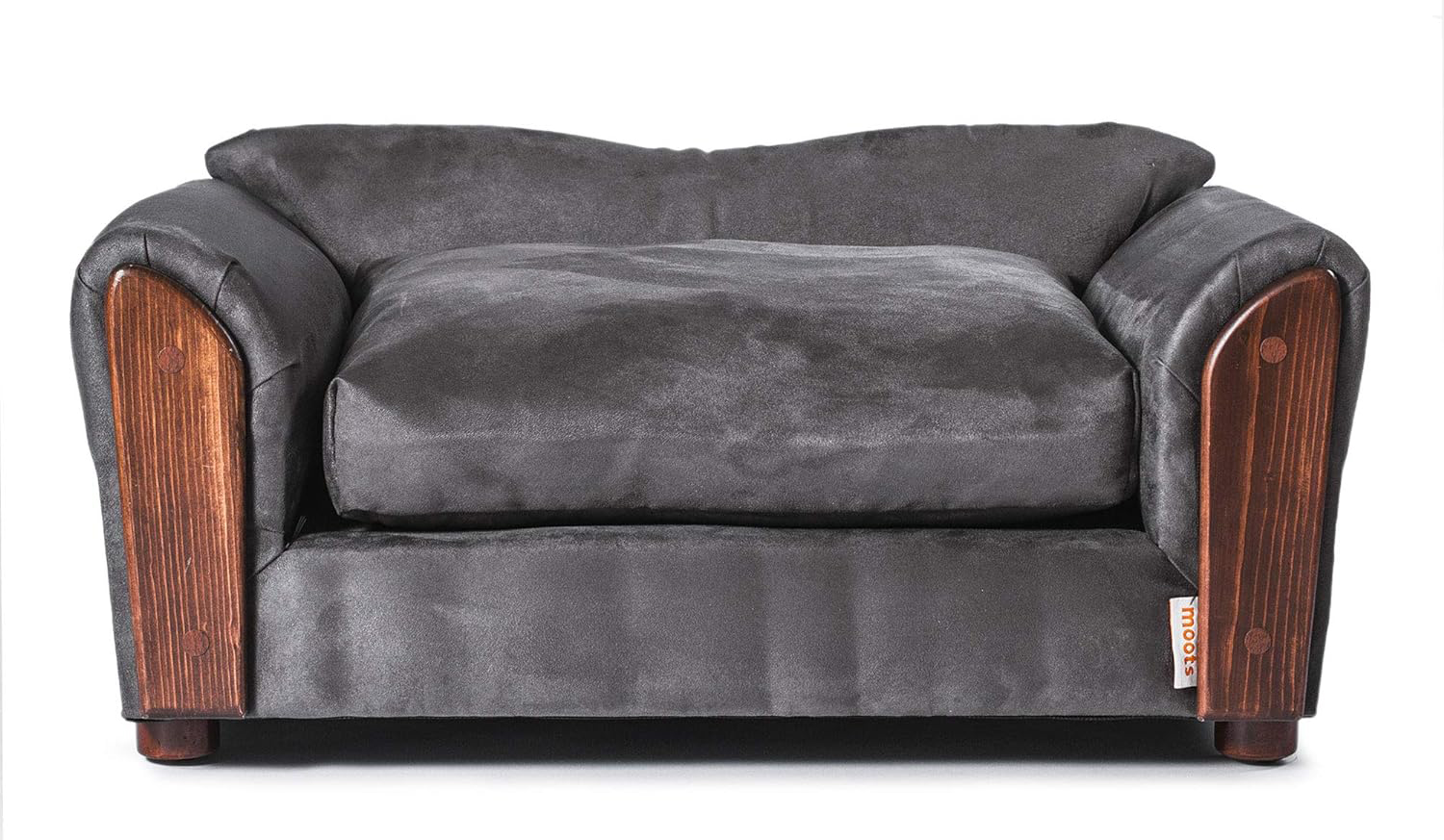 Moots VIP Pet Bed Microsuede Oak Couch