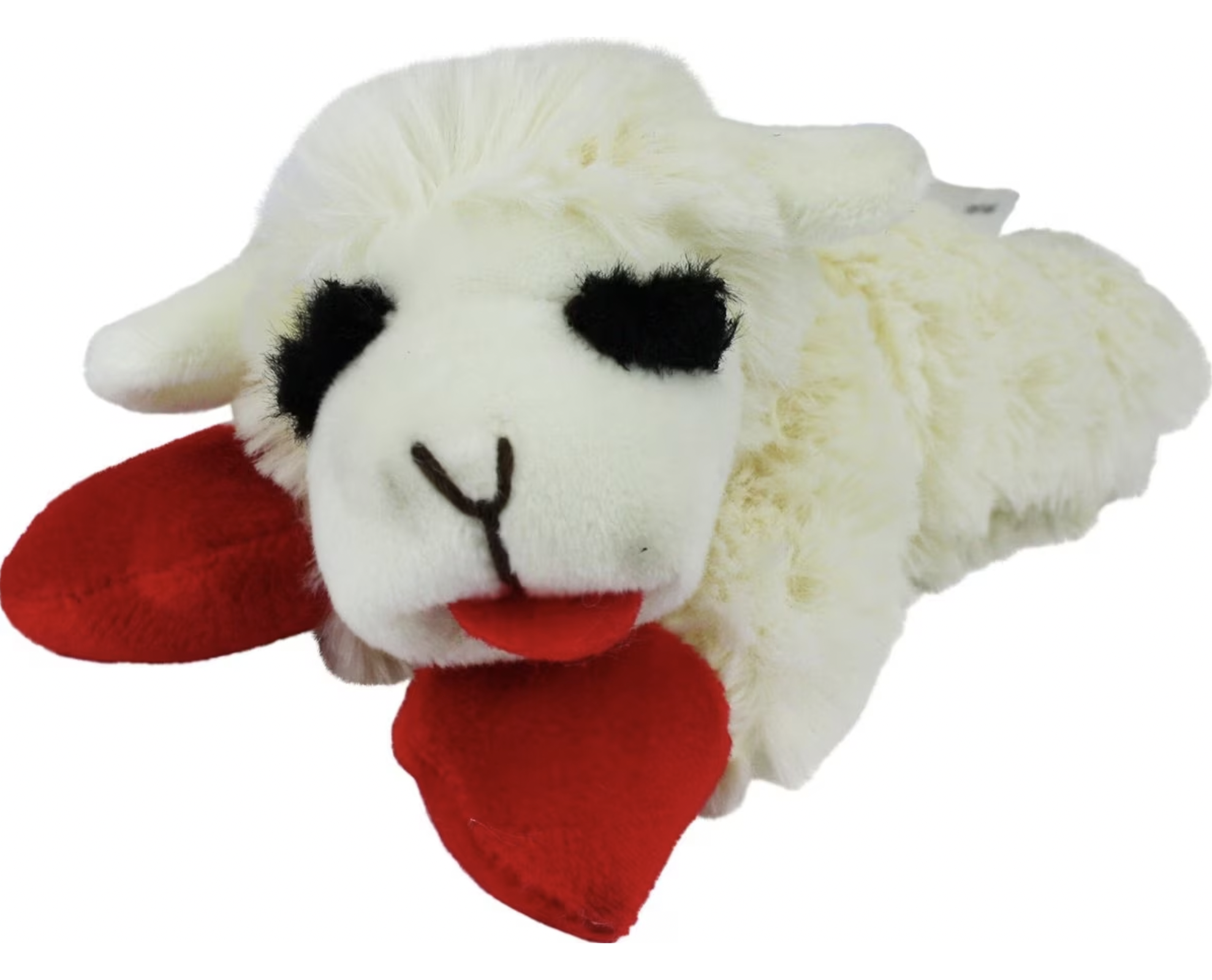 Multipet Lamb Chop Squeaky Plush Dog Toy