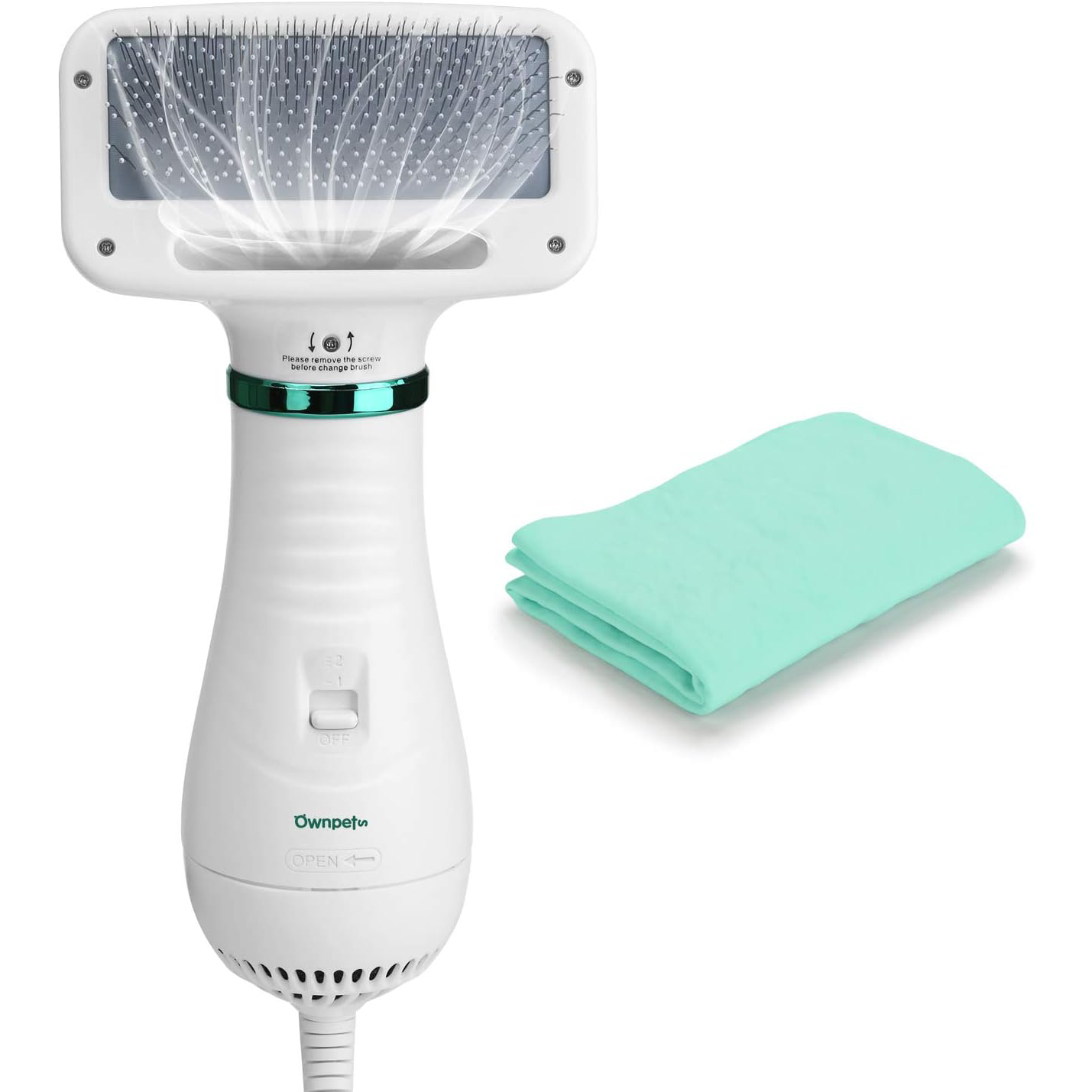 Ownpets 2-in-1 Grooming Cat & Dog Hair Dryer