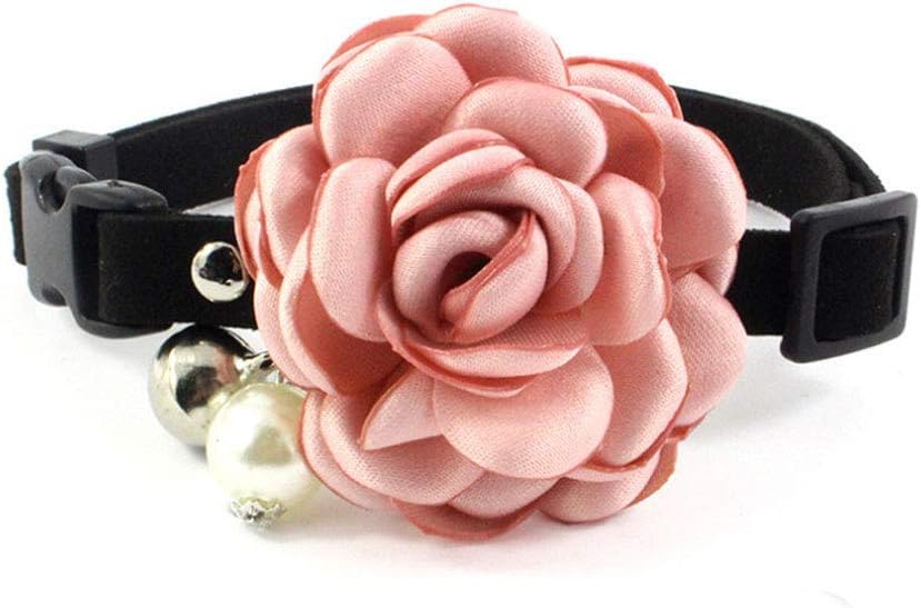 PETFAVORITES Everflowering Rose Flower Dog Collar