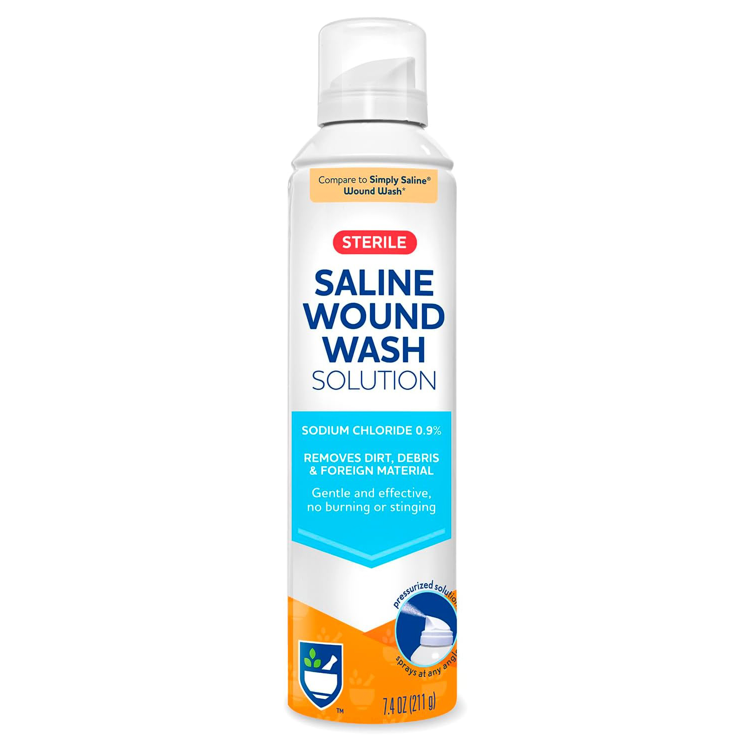 Rite Aid Pharmacy Sterile Saline Wound Wash Spray