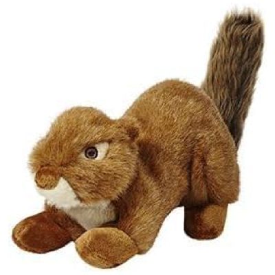 Fluff & Tuff SQUEAKERLESS Red Squirrel