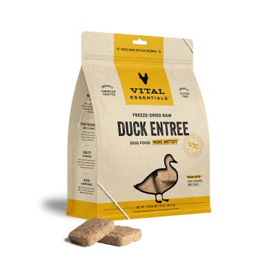 Freeze-Dried Raw Duck Entree Mini Patties