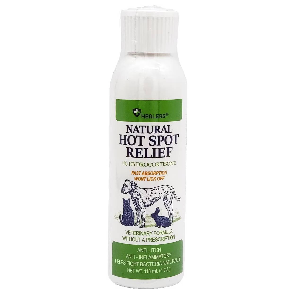Healers Hot Spot Relief Hydrocortisone Dog & Cat Ointment