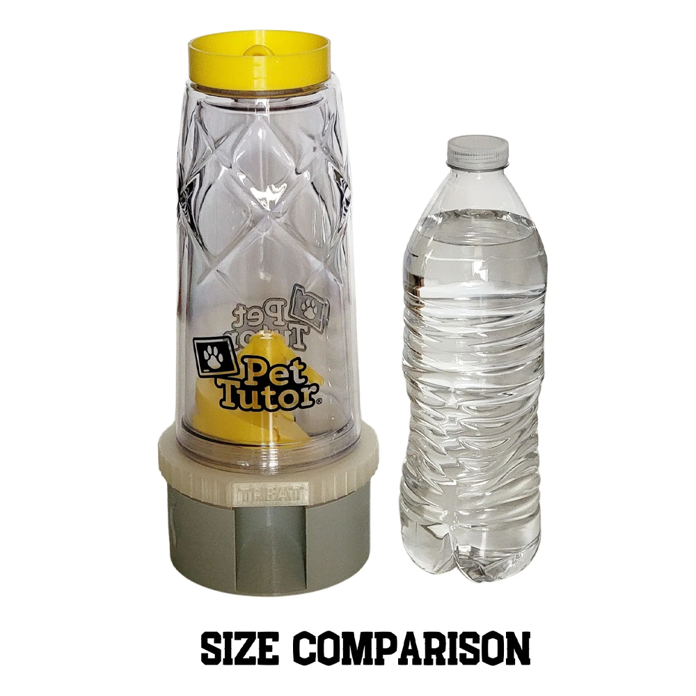 Pet Tutor Mini Feeder Size comparizon