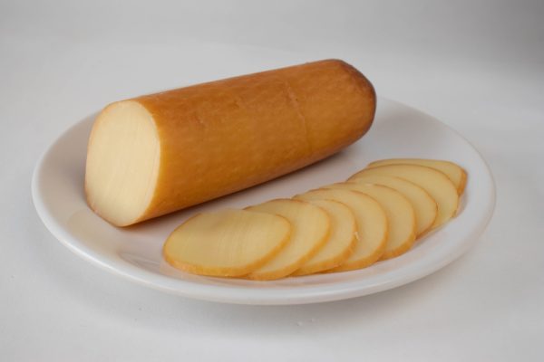 Provolone-cheese-on-a-plate