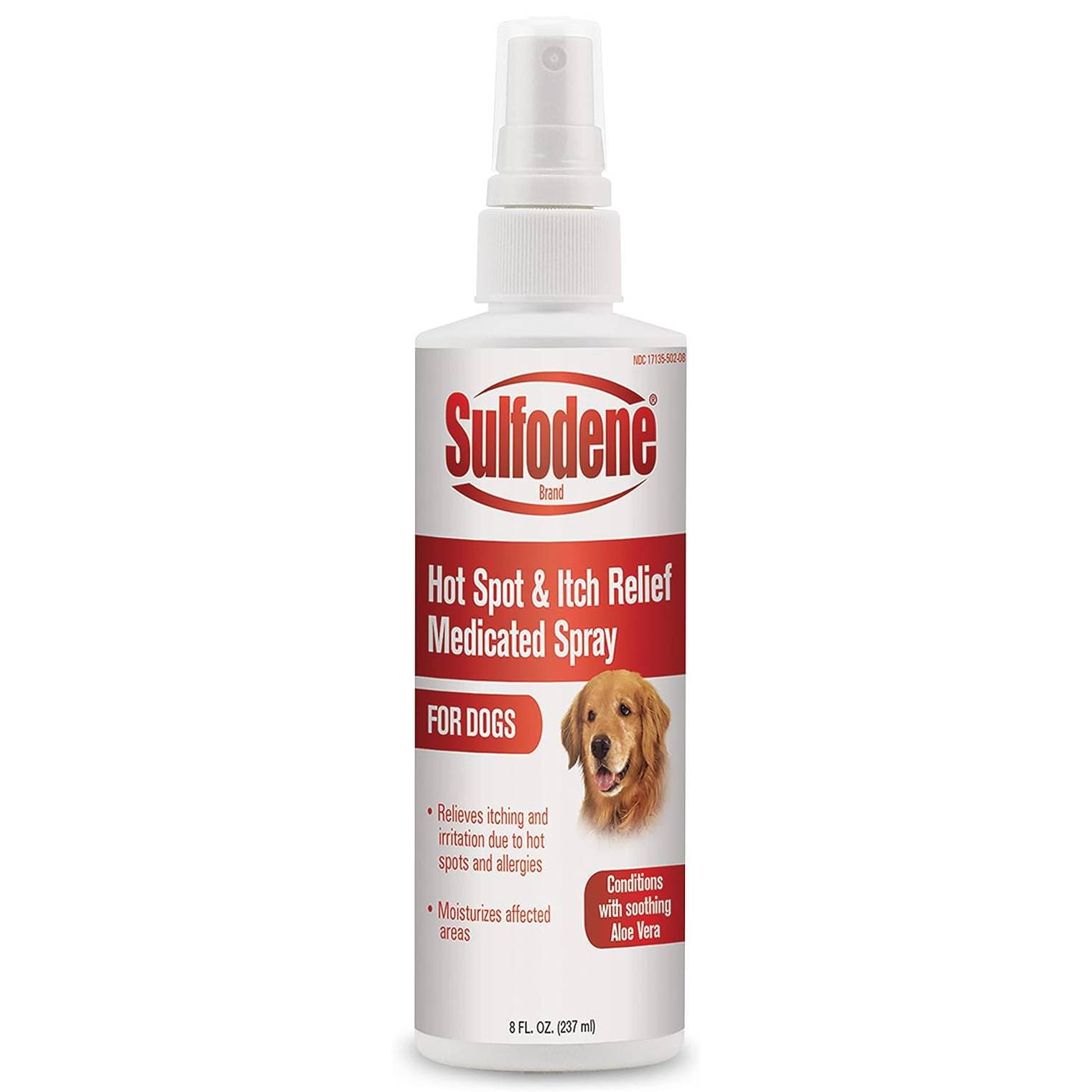 Sulfodene Medicated Hot Spot & Itch Relief Spray for Dogs