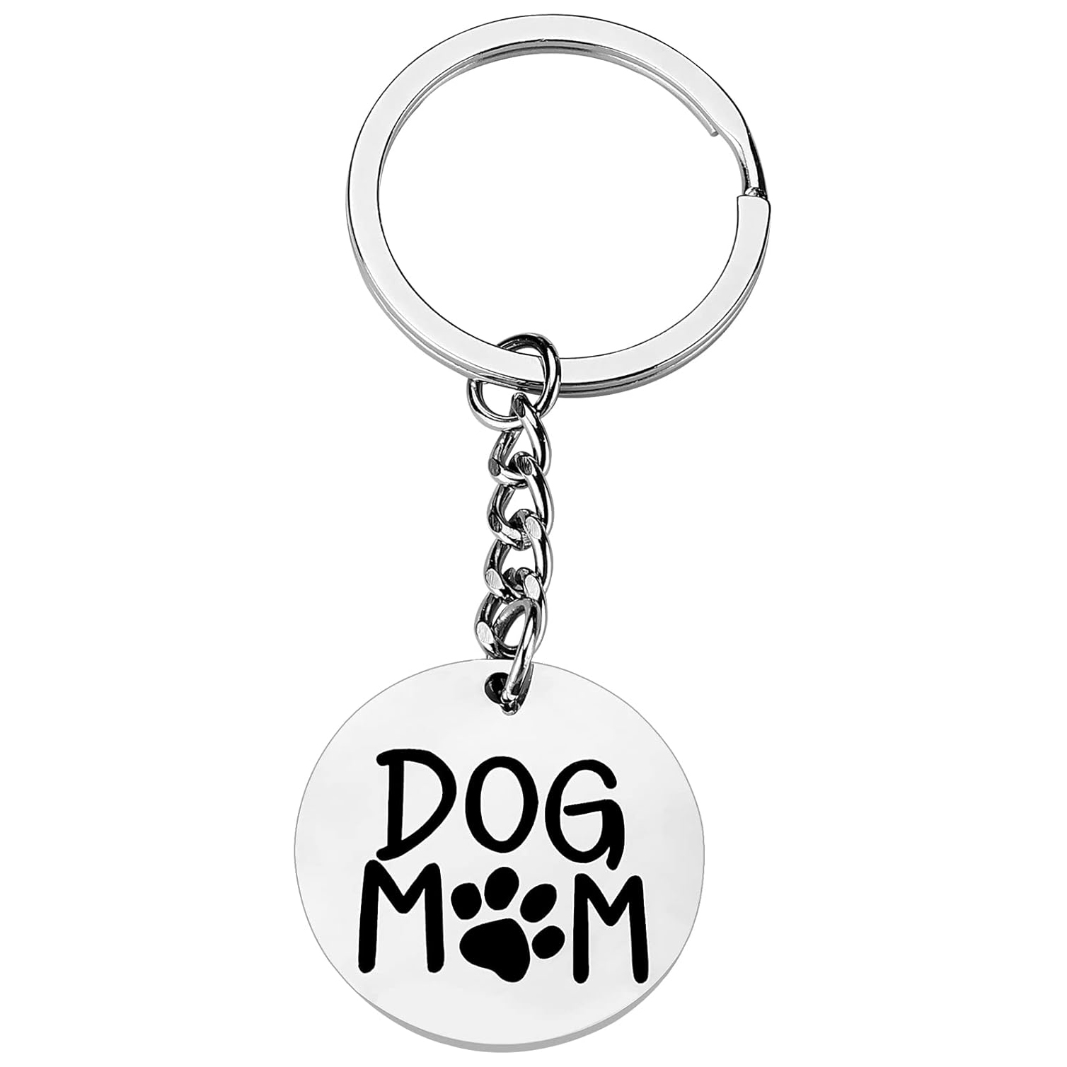 Dog Mom Keychain