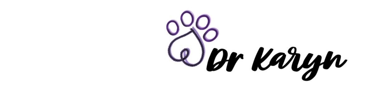 Dr. Karyn paw signature Dr. Karyn paw signature