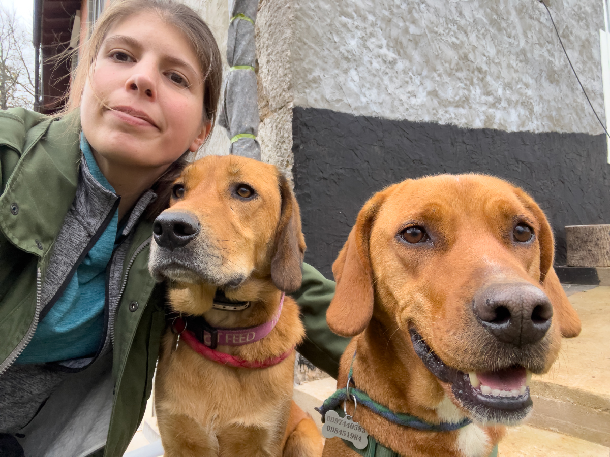Maja with Hela and Lava