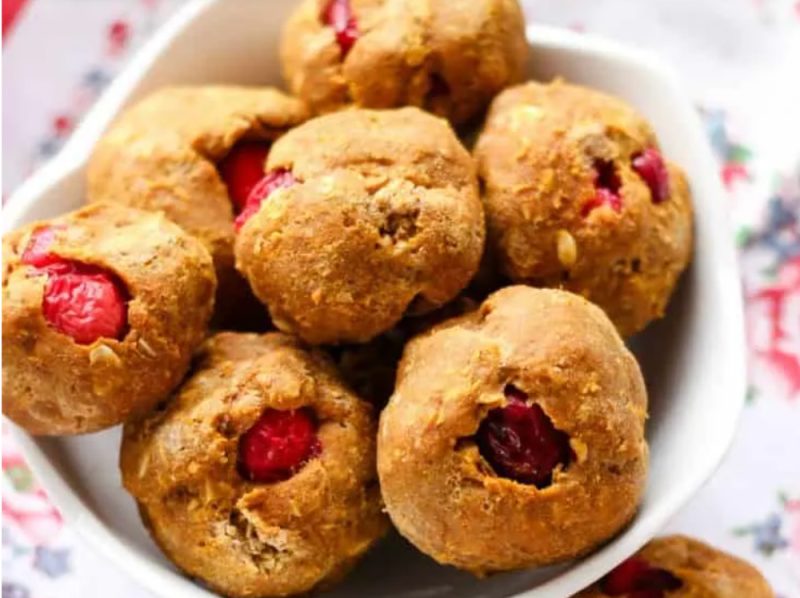 Homemade Cranberry Pumpkin Dog Treats