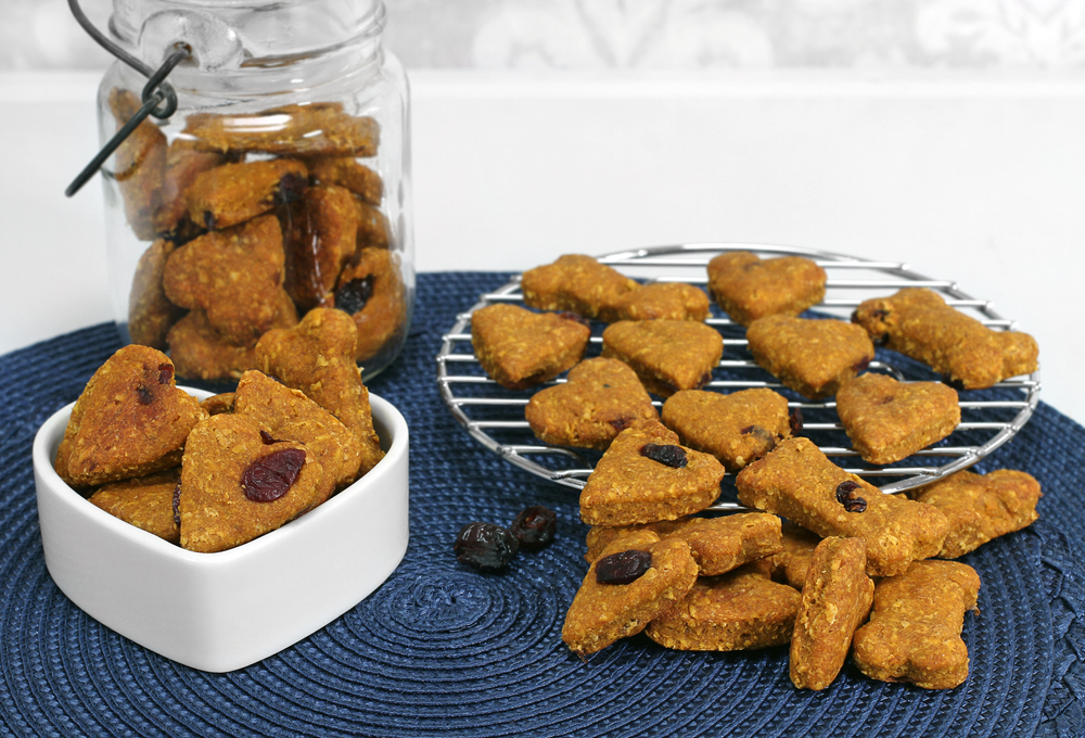 cranberry dog cookie treats
