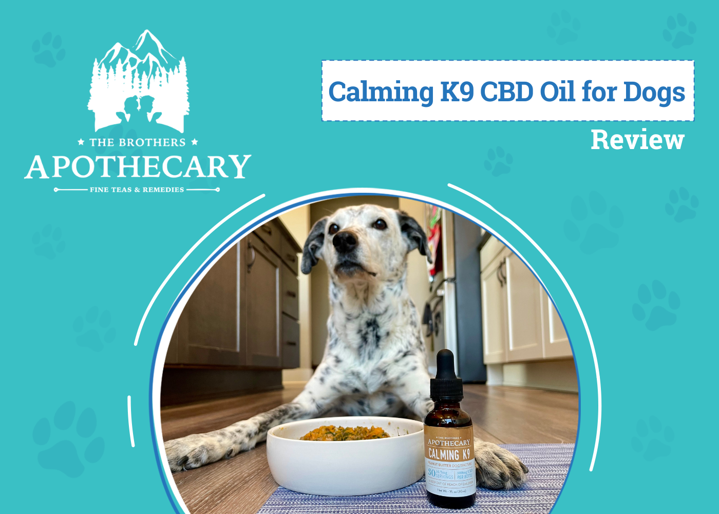 The Brothers Apothecary Calming K-9 CBD Oil Review - featured image