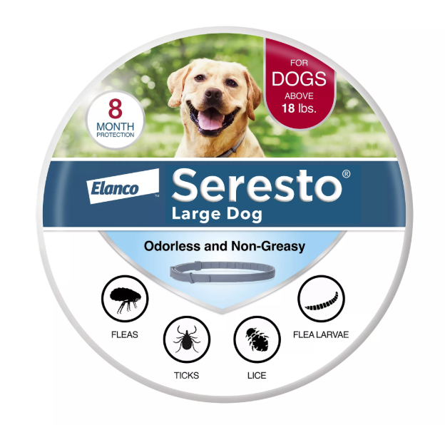 Seresto 8-Month Collar Flea & Tick Prevention for Dogs